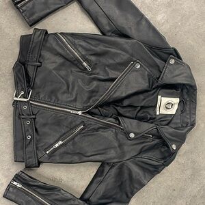 Vegan Leather Jacket Urban Outfitters